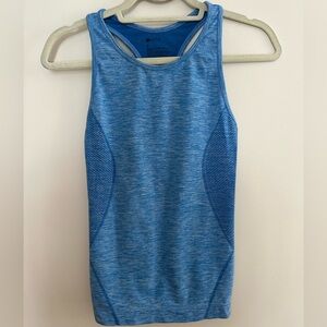 Zella Heathered Blue Performance Tank